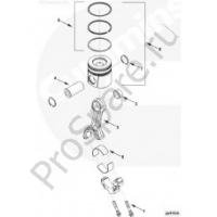 Поршень без колец, STD EQB, BT (3926631)
