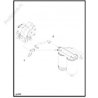 Трубка топливная подачи от фильтра к ТНВД V=4.5, E-4 ISBe (4983832)