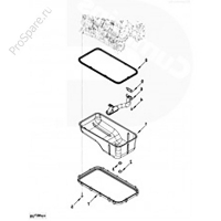 Поддон картера 4ISBe (2831342)