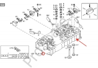 Клапан впускной FOTON 1049А/1069/1099 Т3142L072