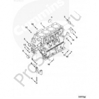 Блок цилиндров V=3.9 4BT (4991816)