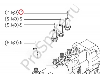 Кольцо стопорное шестерни 5-й передачи промежуточного вала КПП 5TS32