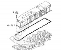 Гайка колесная передняя левая ISUZU NQR71/75/90 (М20)  ISUZU